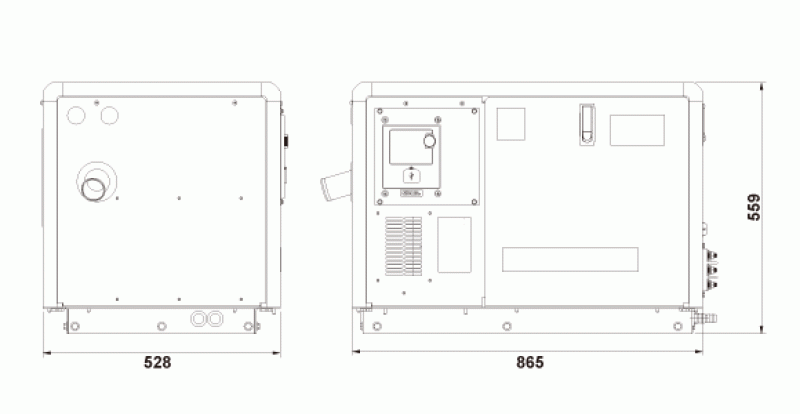 KOHLER 9EKOZD 単相8.5Kwモデル・サウンドシールド付き