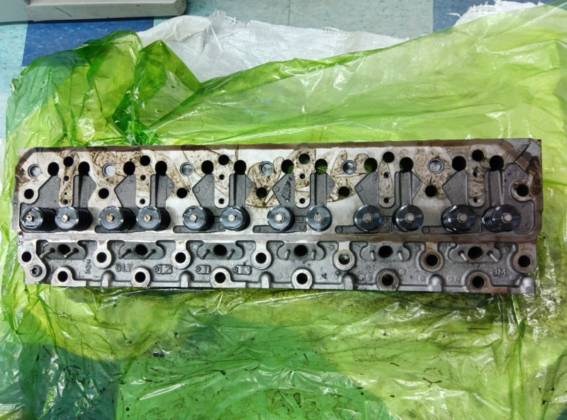 ヤンマー 6LYA-STP用　シリンダーヘッド　ASSY　No.719574-11700