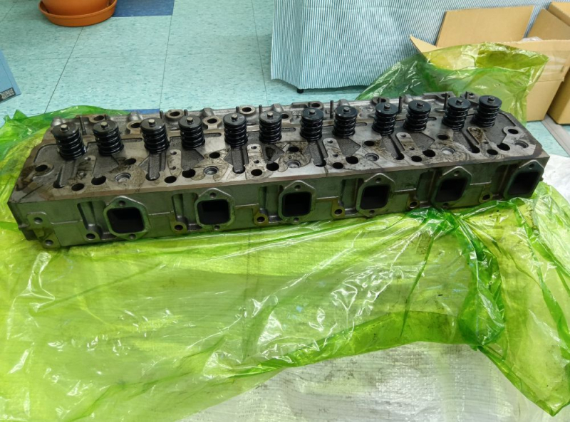 ヤンマー 6LYA-STP用　シリンダーヘッド　ASSY　No.719574-11700