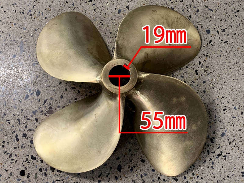  スクリュー 真鍮 2個セット