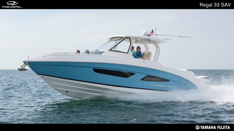 リーガル 33 SAV スポーツアクティビティクルーザー Regal 33 SAV NEWモデル新艇予約受付中!!