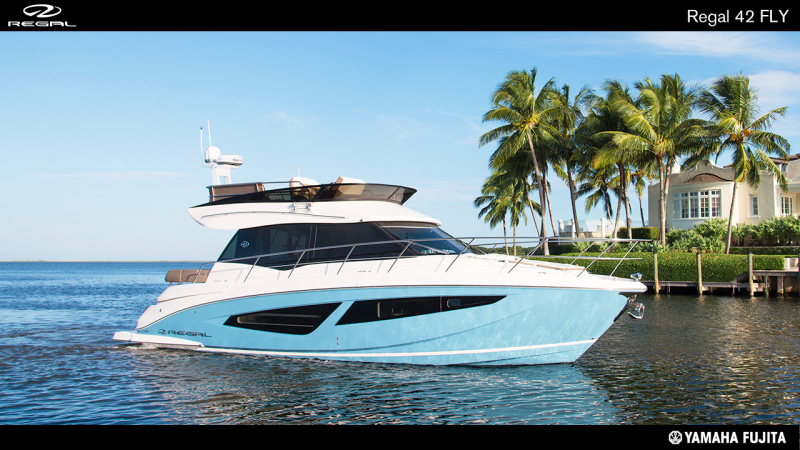 リーガル 42 FLY フライブリッジクルーザー Regal 42 FLY NEWモデル新艇予約受付中!!