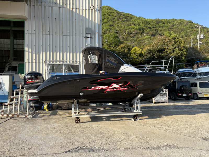 ヤマハ SR-X EX 試乗艇準備中　本店にて展示中