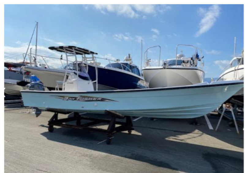 ヤマハ YF-27 船外機F250新品換装