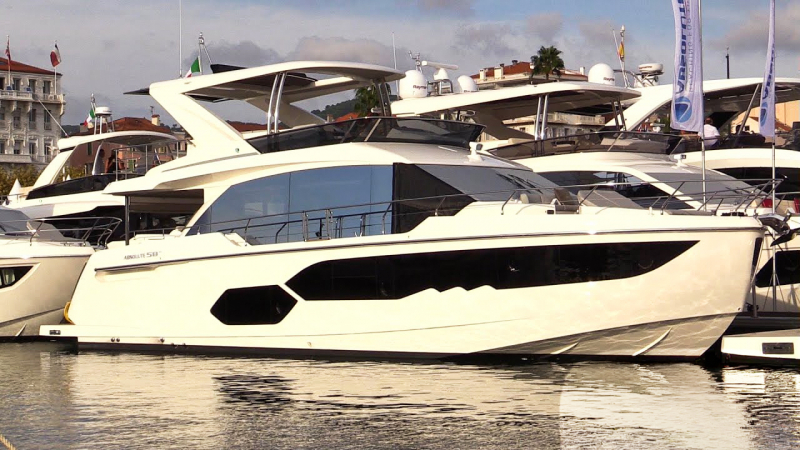 アブソルート 58FLY Absolute 58 FLY｜2021年式・低走行艇・Seakeeper 9搭載のプレミアムサロンクルーザー