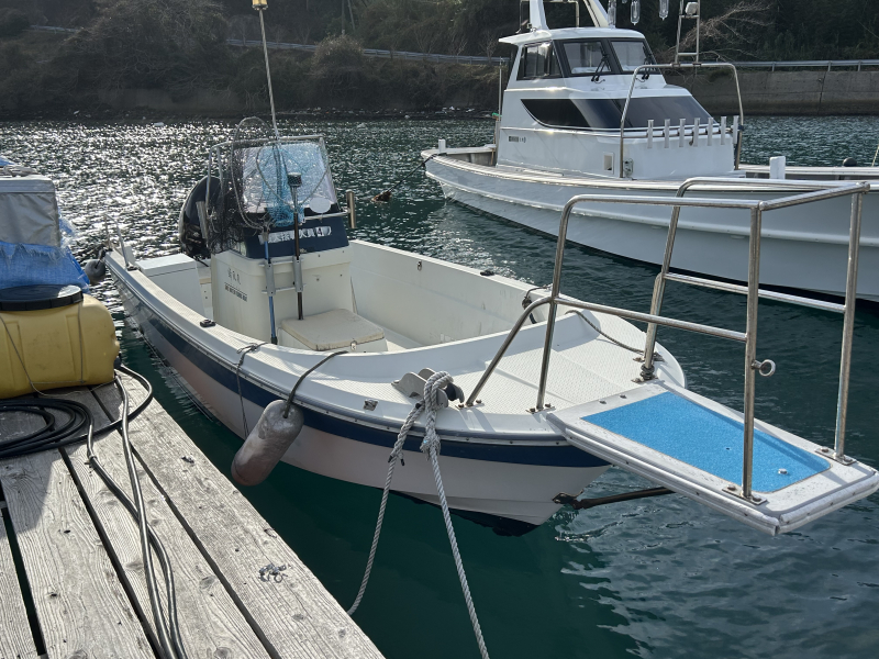 ヤマハ UF-19 スズキ4スト船外機搭載