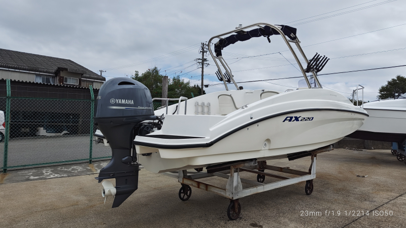 ヤマハ AX220 エンジンアワー 67.5時間。　展示場所：愛知県西尾市