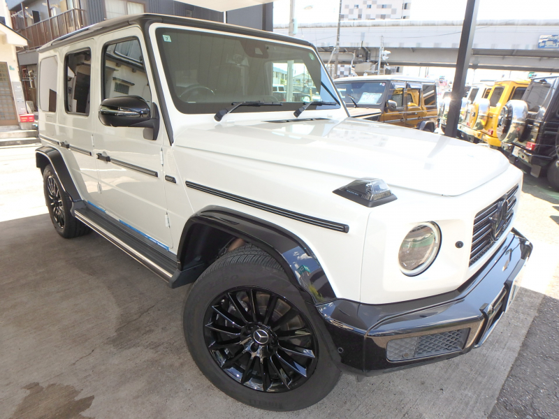 メルセデスベンツ Gクラス G400d Manufaktur　Edition  ディーラー車  ダイヤモンドホワイト