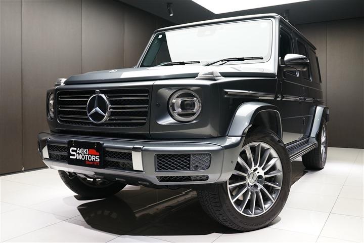 メルセデスベンツ Gクラス 2021年ﾓﾃﾞﾙ G350d AMGﾗｲﾝ ｱﾀﾞﾌﾟﾃｨﾌﾞﾀﾞﾝﾋﾟﾝｸﾞｼｽﾃﾑ ﾗｸﾞｼﾞｭｱﾘｰPKG RHD ｾﾚﾅｲﾄｸﾞﾚｰ