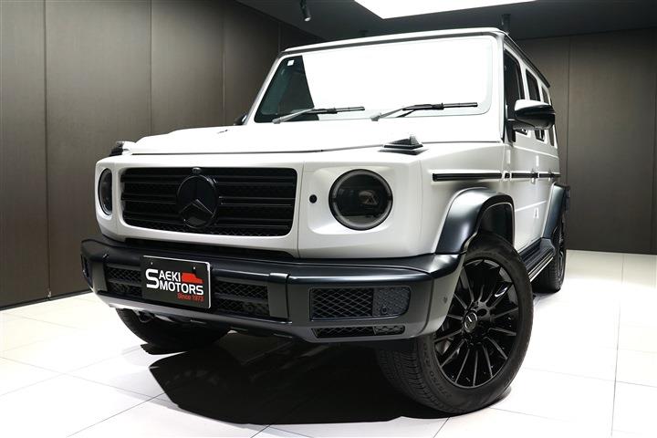 メルセデスベンツ Gクラス 2022年ﾓﾃﾞﾙ G400d ｴﾃﾞｨｼｮﾝﾏｸﾞﾉﾎﾜｲﾄ RHD ﾏｸﾞﾉｵﾊﾟﾘｽﾎﾜｲﾄ