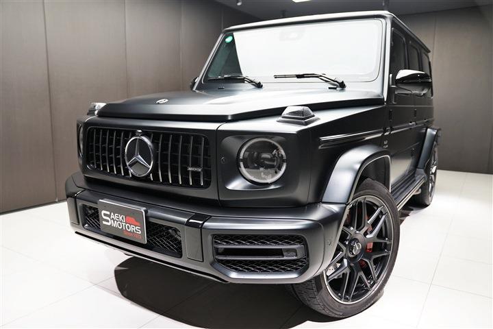 AMG Gクラス 2019年ﾓﾃﾞﾙ G63 LHD Edition Matt Black ﾚｻﾞｰｴｸｽｸﾙｰｼﾌﾞPKG 22ｲﾝﾁAW ﾏｸﾞﾉﾅｲﾄﾌﾞﾗｯｸ