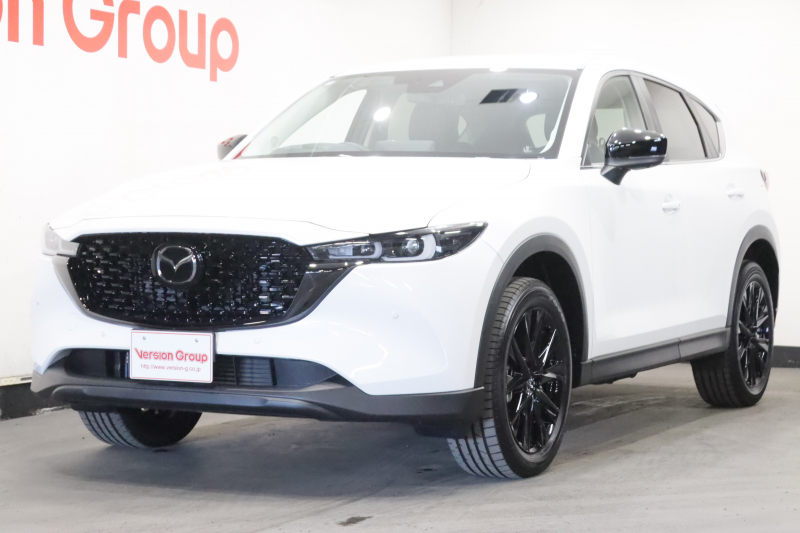 マツダ CX-5 XD　ブラックトーンエディション　新車保証継承付　ディーゼルターボ　SDナビ　フルセグ　全周囲カメラ　HUD　レーダークルコン　クリアランスソナー　レーンアシスト　衝突被害軽減　BSM　ワイヤレス充電　ハーフレザーシート　19AW