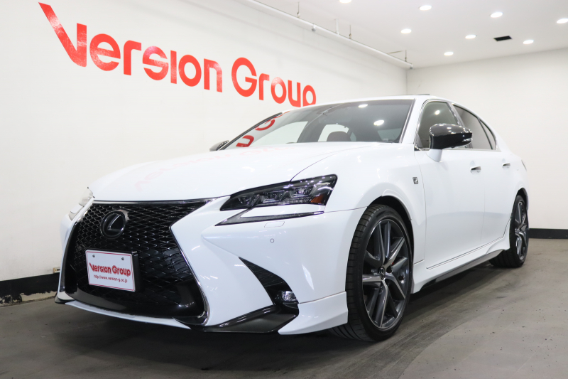 レクサス GS GS200t Fスポーツ　全国3年保証付　赤本革シート　サンルーフ　TRDエアロ　TRD4本出しマフラー　三眼LEDライト　メモリ―ナビ　フルセグ　バックカメラ　HUD　BSM　ドラレコ　ステアリングヒーター　19AW
