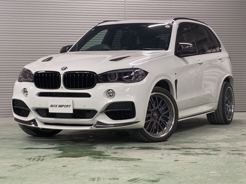 BMW X5 xDrive35d Mｽﾎﾟｰﾂ ﾊﾟﾉﾗﾏSR 3Ddesign車高調 社外ｴｱﾛ OZ製21AW 黒革 ﾊﾟﾜｰｼｰﾄ ｼｰﾄﾋｰﾀｰ Dｱｼｽﾄﾌﾟﾗｽ ACC ﾅﾋﾞ TV 全周ｶﾒﾗ PDC ｺﾝﾌｫｰﾄｱｸｾｽ ﾊﾟﾜｰﾄﾗﾝｸ ﾕｰｻﾞｰ買取車