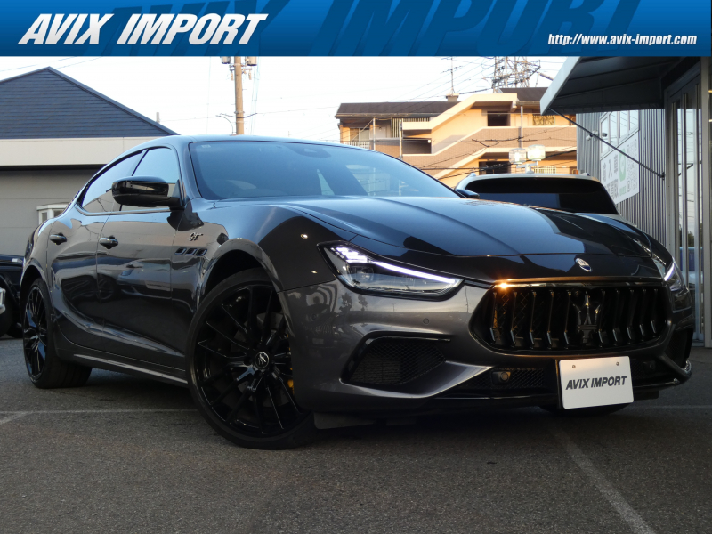 マセラティ ギブリ GT ﾊｲﾌﾞﾘｯﾄﾞ 現行型 ｶﾞﾗｽSR 黒革 ﾄﾞﾗｲﾊﾞｰｱｼｽﾀﾝｽPKG ﾂｰﾘﾝｸﾞPKG ﾈﾘｯｼﾓPKG ACC ｼｰﾄﾋｰﾀｰ 純正MIAﾅﾋﾞ地ﾃﾞｼﾞ ｻﾗｳﾝﾄﾞﾋﾞｭｰﾓﾆﾀｰ AppleCarPlay OPﾃｨﾀｰﾉ21AW ｲｴﾛｰｷｬﾘﾊﾟｰ 禁煙 正規D車