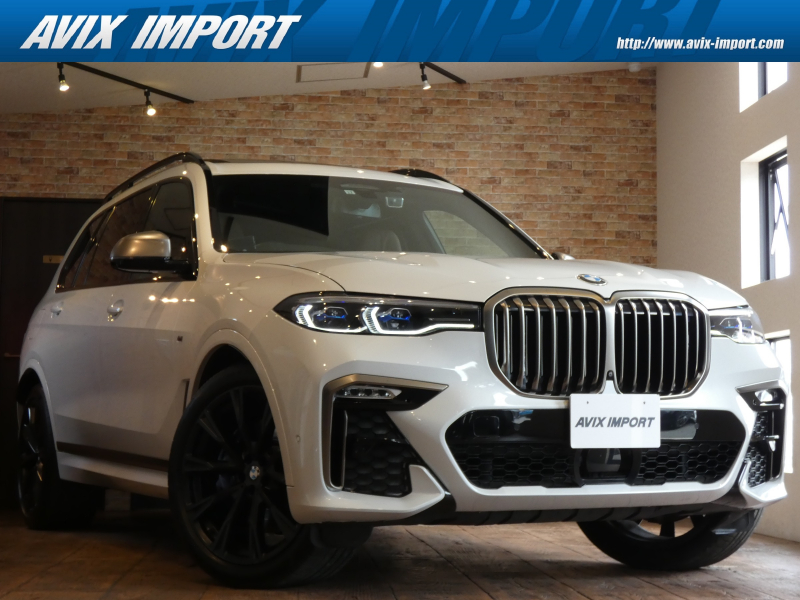 BMW X7 M50i 6人乗 禁煙 ｴｸﾞｾﾞｸﾃｨﾌﾞﾄﾞﾗｲﾌﾞﾌﾟﾛ 2列目ｺﾝﾌｫｰﾄｼｰﾄ ｳｴﾙﾈｽPKG 純正ﾘｱｴﾝﾀ OP22AW  ｽｶｲﾗｳﾝｼﾞﾊﾟﾉﾗﾏSR 5ｿﾞｰﾝｴｱｺﾝ ﾅｲﾄﾋﾞｼﾞｮﾝ 茶革 ｼｰﾄﾋｰﾀｰ･ﾍﾞﾝﾁﾚｰｼｮﾝ ACC ﾅﾋﾞ TV Bowers&Wilkins 360°ｶﾒﾗ ﾄﾞﾗﾚｺ ﾚｰｻﾞｰﾗｲﾄ