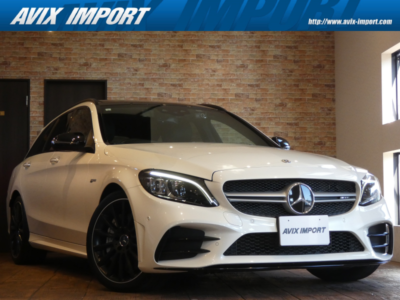 AMG Cクラス C43 AMG 4MATIC ｽﾃｰｼｮﾝﾜｺﾞﾝ 後期 右H V6ﾂｲﾝﾀｰﾎﾞ RSP ﾊﾟﾉﾗﾏSR 黒革 純正ﾅﾋﾞ TV Bｶﾒﾗ PTS ﾃﾞｨｽﾄﾛ Burmester AppleCarPlay ｴｱﾊﾞﾗﾝｽPKG HUD ﾊﾟﾜｰﾄﾗﾝｸ ｷｰﾚｽｺﾞｰ ﾏﾙﾁﾋﾞｰﾑLEDﾗｲﾄ AMG19AW