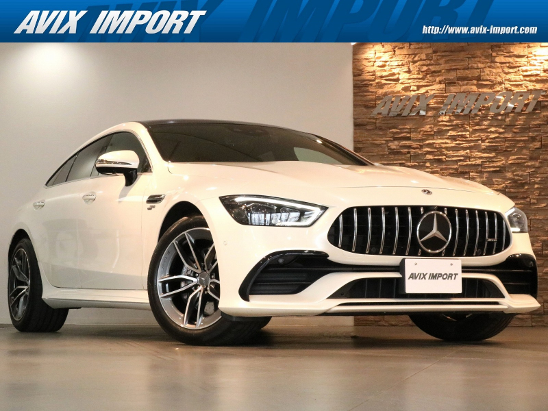 AMG GT 4ドアクーペ GT43 4MATIC+(ISG搭載ﾓﾃﾞﾙ) ｴｸｽｸﾙｰｼﾌﾞPKG 右H正規D車 ﾊﾟﾉﾗﾐｯｸR 黒革 ｼｰﾄﾋｰﾀｰ＆ﾍﾞﾝﾁﾚｰﾀｰ MBUX搭載純正ﾅﾋﾞ Burmesterｻｳﾝﾄﾞ 全周ｶﾒﾗ＆PTS HUD＆ﾚｰﾀﾞｰｾｰﾌﾃｨPKG 純正19ｲﾝﾁAW 禁煙