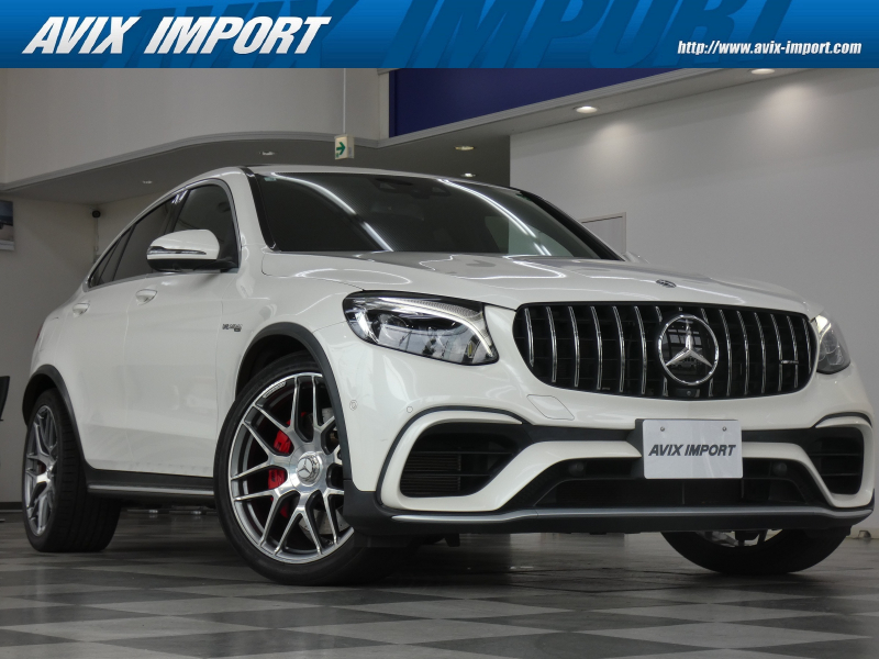 AMG GLC GLC63S 4MATIC+ Coupe V8ﾂｲﾝﾀｰﾎﾞ ｶﾞﾗｽSR 黒ﾅｯﾊﾟ革 全席ｼｰﾄﾋｰﾀｰ 純正HDDﾅﾋﾞ地ﾃﾞｼﾞ Burmesterｻｳﾝﾄﾞ 全周ｶﾒﾗ＆PTS HUD＆ﾚｰﾀﾞｰｾｰﾌﾃｨPKG 赤ｷｬﾘﾊﾟｰ 専用21ｲﾝﾁAW