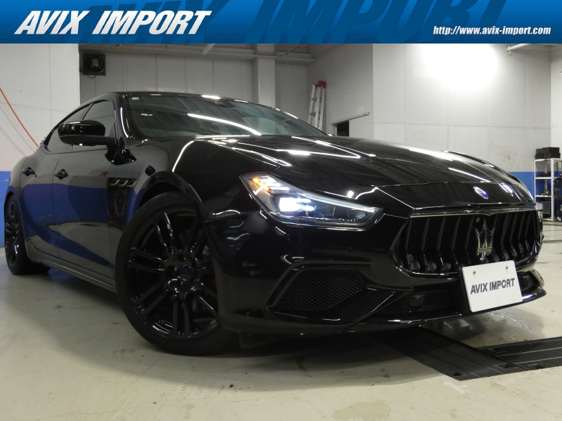 マセラティ ギブリ S Gran Sport 後期型 右H正規D車 Nerissimoﾊﾟｯｹｰｼﾞ 黒革 全席ｼｰﾄﾋｰﾀｰ 純正ﾅﾋﾞ ﾊｰﾏﾝｶｰﾄﾞﾝ DｱｼｽﾀﾝｽPKG ACC&LKA ｿﾌﾄﾄﾞｱｸﾛｰｽﾞ 電動ﾄﾗﾝｸ(ｷｯｸｾﾝｻｰ付) LEDﾗｲﾄ 社外可変ﾊﾞﾙﾌﾞ付ﾏﾌﾗｰ ｽｶｲﾌｯｸｻｽ 赤ｷｬﾘﾊﾟｰ 専用20ｲﾝﾁAW(ｳﾗｰﾉﾌﾞﾗｯｸ) 禁煙車
