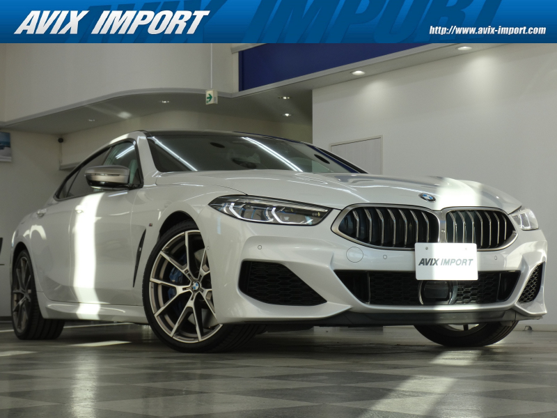 BMW 8シリーズ M850i xDrive GranCoupe V8ﾂｲﾝﾀｰﾎﾞ  電動ﾊﾟﾉﾗﾏｶﾞﾗｽｻﾝﾙｰﾌ 黒革 ｼｰﾄﾋｰﾀｰ＆ﾍﾞﾝﾁﾚｰﾀｰ 純正HDDﾅﾋﾞ地ﾃﾞｼﾞ harman/Kardonｻｳﾝﾄﾞ HUD Pｱｼｽﾄﾌﾟﾗｽ＆Dｱｼｽﾄﾌﾟﾛ ｿﾌﾄｸﾛｰｽﾞﾄﾞｱ BMWﾚｰｻﾞｰﾗｲﾄ OP20AW 禁煙