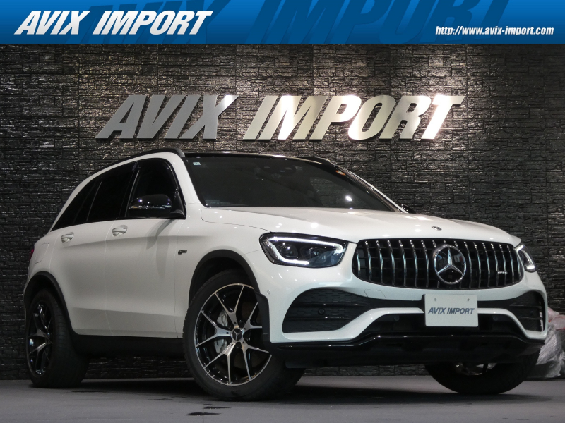 AMG GLC GLC43 4MATIC/ ﾚｻﾞｰｴｸｽｸﾙｰｼﾌﾞPKG /ﾚｰﾀﾞｰｾｰﾌﾃｨPKG/ﾊﾟﾉﾗﾏSR/黒革/全席ｼｰﾄH/ﾍﾞﾝﾁﾚｰｼｮﾝ/Burmestar/ 純正HDDﾅﾋﾞ/地ﾃﾞｼﾞ/360°ｶﾒﾗ/ 純正20AW/ 禁煙/ 正規ﾃﾞｨｰﾗｰ車