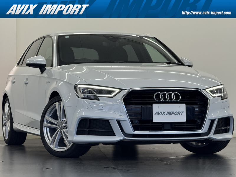 アウディ A3 SB 1.4TFSI sport S-Line PKG 黒半革 ｼｰﾄﾋｰﾀｰ MMIﾅﾋﾞ 地ﾃﾞｼﾞ ｱｳﾃﾞｨｻｳﾝﾄﾞｼｽﾃﾑ Bｶﾒﾗ ﾊﾟｰｷﾝｸﾞｴｲﾄﾞ ACC ｱｼｽﾀﾝｽﾊﾟｯｹｰｼﾞ ｺﾝﾋﾞﾆｴﾝｽPKG LEDﾍｯﾄﾞﾗｲﾄ ｱﾄﾞﾊﾞﾝｽﾄｷｰ ﾊﾞｰﾁｬﾙｺｯｸﾋﾟｯﾄ 18ｲﾝﾁAW 禁煙