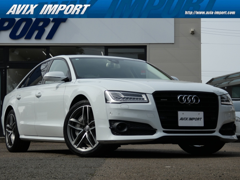 アウディ A8 4.0TFSI ｸﾜﾄﾛ V8ﾀｰﾎﾞ S8 plusｽﾀｲﾘﾝｸﾞﾊﾟｯｹｰｼﾞ 後期型 右H正規D車 ﾍﾞｰｼﾞｭ革 ｼｰﾄﾋｰﾀｰ＆ﾍﾞﾝﾁﾚｰﾀｰ 4ｿﾞｰﾝAC MMIﾅﾋﾞ BOSEｻｳﾝﾄﾞ 全周ｶﾒﾗ ACC＆ｻｲﾄﾞｱｼｽﾄ＆ﾚｰﾝｱｼｽﾄ ﾊﾟﾜｰｸﾛｰｼﾞﾝｸﾞD ﾏﾄﾘｸｽLED ｴｱｻｽ 純正OP20ｲﾝﾁAW
