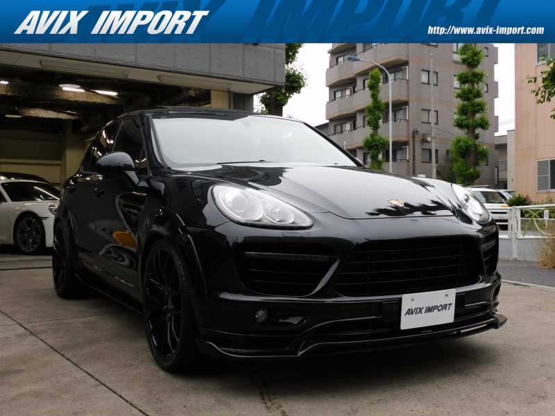 ポルシェ カイエン V6 右H正規D車 ｶﾞﾗｽSR 黒革 ｼｰﾄﾋｰﾀｰ 社外ﾅﾋﾞ Bｶﾒﾗ＆PAS ｸﾙｺﾝ ﾊﾞｲｷｾﾉﾝHL 社外ｴｱﾛ(F/S/R) ｵｰﾊﾞｰﾌｪﾝﾀﾞｰ＆ﾄﾗﾝｸﾘｯﾄﾞｽﾎﾟｲﾗｰ 青ｷｬﾘﾊﾟｰ 社外22ｲﾝﾁAW