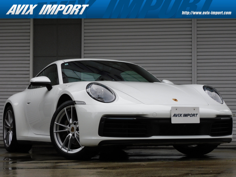 ポルシェ 911(Type992) ｶﾚﾗ 右H正規D車 水平対向6気筒ﾂｲﾝﾀｰﾎﾞ 8速PDK 黒/ﾍﾞｰｼﾞｭﾂｰﾄﾝｲﾝﾃﾘｱ ｼｰﾄﾋｰﾀｰ PCMﾅﾋﾞ(10.9ｲﾝﾁ) 全周C＆PAS ｸﾙｺﾝ&LCA LEDﾍｯﾄﾞﾗｲﾄ(PDLS付) 電格ﾐﾗｰ PASM 純正19/20ｲﾝﾁAW 禁煙