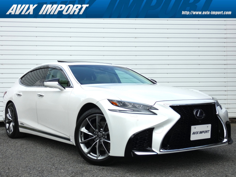 レクサス LS LS500h ｴｸﾞｾﾞｸﾃｨﾌﾞ 白革 ﾘｱｴﾝﾀ ﾏｸﾚﾋﾞ ﾑｰﾝﾙｰﾌ ﾃﾞｼﾞﾀﾙｲﾝﾅｰﾐﾗｰ LSS+A ﾚｰﾀﾞｰｸﾙｰｽﾞ ﾅﾋﾞTV ﾊﾟﾉﾗﾏﾋﾞｭｰ ｽﾃｱﾘﾝｸﾞ&ｼｰﾄﾋｰﾀｰ&ﾍﾞﾝﾁﾚｰｼｮﾝ ｽﾏｰﾄｷｰ HUD ｴｱｻｽ Fｽﾎﾟｰﾂ仕様 三眼LEDﾗｲﾄ 20AW 禁煙 弊社買取直販