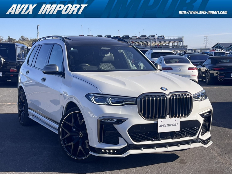 BMW X7 X7 M50i WALDｴｱﾛ&WALD24ｲﾝﾁAW ｳｪﾙﾈｽPKG ｾﾚｸﾄPKG(ｽｶｲﾗｳﾝｼﾞPSR ﾘｱｴﾝﾀ) ExeDrivePro&ｱｸﾃｨﾌﾞｽﾃｱﾘﾝｸﾞ 2列目ｺﾝﾌｫｰﾄｼｰﾄ(6人) Mｽﾎﾟｰﾂｴｷﾞｿﾞｰｽﾄ harman/kardon ｿﾌﾄｸﾛｰｽﾞ Dｱｼｽﾄﾌﾟﾛ ﾚｰｻﾞｰﾗｲﾄ 禁煙車