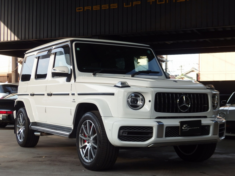 AMG Gクラス G63　右ハンドル　AMGスポーツエグゾースト　ブルメスターサウンド　サンルーフ