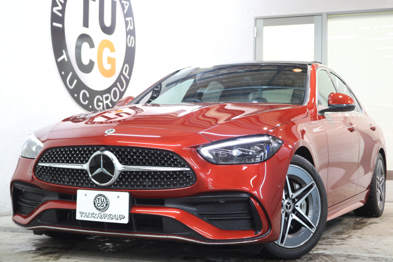 メルセデスベンツ Cクラス C220d  AVG AMGﾗｲﾝ ﾚｻﾞｰｴｸｽｸﾙｰｼﾌﾞ&ﾍﾞｰｼｯｸ&ﾚｰﾀﾞｰｾｰﾌﾃｨPKG　ISG搭載 MEｺﾈｸﾄ ｷｰﾚｽｺﾞｰ 茶/黒本革 ｼｰﾄﾋｰﾀｰ ﾊﾟﾉﾗﾏSR  ﾍｯﾄﾞｱｯﾌﾟD MBUXﾅﾋﾞ&ARﾅﾋﾞTV 360ｶﾒﾗ PTS DIGITALﾗｲﾄ 自動ﾄﾗﾝｸ ﾜｲﾔﾚｽ充電 ﾘｱｱｸｽﾙｽﾃｱﾘﾝｸﾞ 9AT　2年保証付