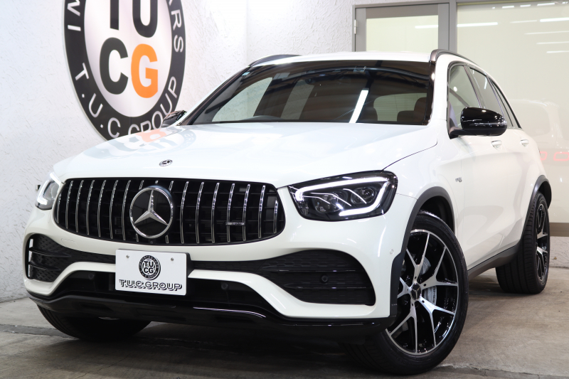 AMG GLC GLC43 4MATIC ﾚｻﾞｰｴｸｽｸﾙｰｼﾌﾞ&ﾚｰﾀﾞｰｾｰﾌﾃｨPKG　後期 1ｵｰﾅｰ MEｺﾈｸﾄ ｷｰﾚｽｺﾞｰ 黒/赤本革 全席ｼｰﾄﾋｰﾀｰ HUD MBUXﾅﾋﾞTV BT音楽 ﾌﾞﾙﾒｽﾀｰ 360ｶﾒﾗ PTS DSRC ﾊﾝｽﾞﾌﾘｰA AMGｴｱﾛ&20AW AMGﾗｲﾄﾞｺﾝﾄﾛｰﾙ+ｴｱｻｽ 9AT　2年保証
