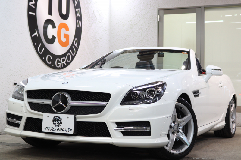 メルセデスベンツ SLKクラス SLK200 ﾄﾚﾝﾄﾞ+ AMGｽﾎﾟｰﾂ&ﾚｰﾀﾞｰｾｰﾌﾃｨPKG　後期型  黒本革 ｴｱｽｶｰﾌ ﾊﾞﾘｵR HDDﾅﾋﾞTV BT音楽 DSRC ｷｾﾉﾝ ｴｱｶﾞｲﾄﾞ AMGｴｱﾛ&18AW 9AT　2年保証