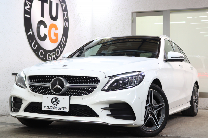 メルセデスベンツ Cクラス C200ｽﾃｰｼｮﾝﾜｺﾞﾝ AVG AMGﾗｲﾝ ﾚｻﾞｰｴｸｽｸﾙｰｼﾌﾞ&ﾚｰﾀﾞｰｾｰﾌﾃｨPKG　BSG搭載 後期 ｷｰﾚｽｺﾞｰ 黒本革 ﾊﾟﾉﾗﾏSR ﾍｯﾄﾞｱｯﾌﾟD HDDﾅﾋﾞTV ｽﾏﾎ連携 ﾌﾞﾙﾒｽﾀｰ ﾊﾞｯｸｶﾒﾗ PTS LEDﾗｲﾄ 自動Rｹﾞｰﾄ ﾊﾝｽﾞﾌﾘｰA AMGｴｱﾛ&18AW ｴｱｻｽ 9AT　2年保証