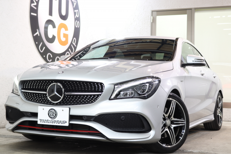 メルセデスベンツ CLAクラス CLA250ｼｭﾎﾟﾙﾄ 4MATIC ﾚｰﾀﾞｰｾｰﾌﾃｨPKG　後期 ｷｰﾚｽｺﾞｰ ﾚｻﾞｰDINAMICAｼｰﾄ HDDﾅﾋﾞTV ｽﾏﾎ連携 ﾊﾞｯｸｶﾒﾗ PTS LEDﾗｲﾄ AMGｴｱﾛ&18AW SPORT専用ﾁｭｰﾆﾝｸﾞ ﾀﾞｲﾅﾐｯｸS 7AT　2年保証