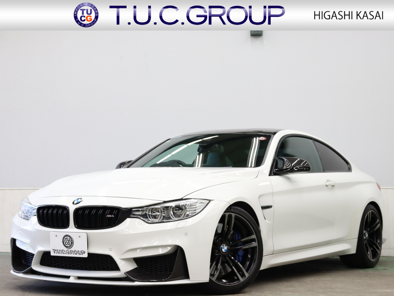 BMW Mシリーズ M4 ｸｰﾍﾟ MDCT　ｺﾝﾌｫｰﾄA ﾛｰﾀﾞｳﾝ ｲﾝﾃﾘｼﾞｪﾝﾄS 黒革 ﾅﾋﾞTV Bluetooth Bｶﾒﾗ ﾍｯﾄﾞｱｯﾌﾟD LEDﾍｯﾄﾞﾗｲﾄ M19AW Mﾊﾟﾌｫｴｱﾛ　2年保証付