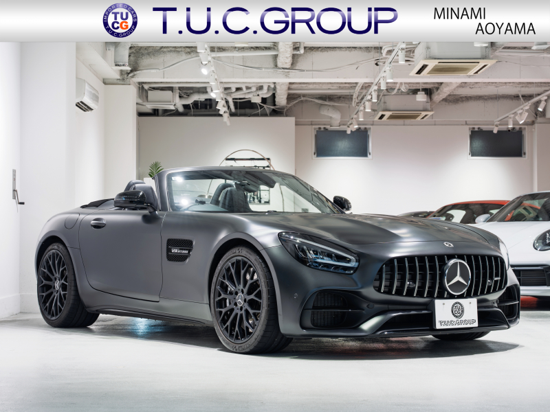 AMG GT ﾛｰﾄﾞｽﾀｰ ﾅｲﾄｴﾃﾞｨｼｮﾝ 国内5台限定車　正規D車 AMGﾊﾟﾌｫｰﾏﾝｽｼｰﾄPKG ｼｰﾄﾋｰﾀｰ&ﾍﾞﾝﾁﾚｰﾀｰ ﾌﾙﾚｻﾞｰPKG 純正ﾅﾋﾞTV ﾌﾙｾｸﾞ CarPlay ﾅｲﾄPKG 専用19&20ｲﾝﾁAW　2年保証付