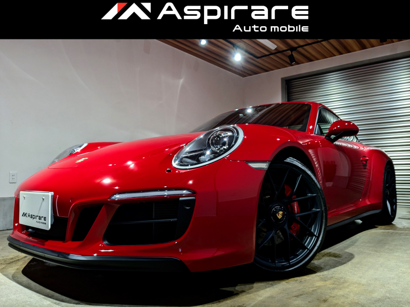 ポルシェ 911(Type991.2) カレラ GTS　PDK　GTSインテリア　スポーツエギゾーストシステム　スポーツクロノ　PCMカーナビゲーションシステム　リアカメラ＋パークアシスト　正規D車