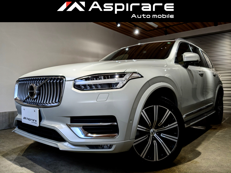 ボルボ XC90 D5 AWD Inscription　アイボリーレザー　シートベンチレーション　ハーマンカードン　ACC　LKA　BSM　パノラマSR　ランディングボード