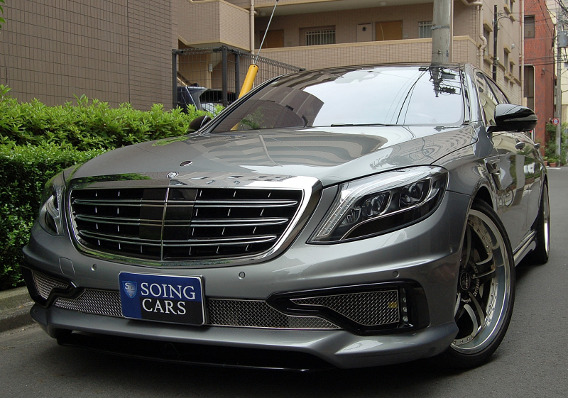 メルセデスベンツ Sクラス カールソンCS50 SIX of 10 コンプリート S550L 黒革  禁煙車