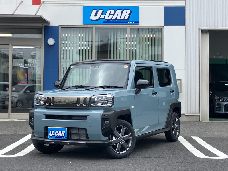 ダイハツ タフト G　ダーククロムベンチャー　届出済未使用車・エントリーナビ・バックカメラ・クルーズコントロール・シートヒーター・LEDライト・スカイフィールトップ・フルセグ・禁煙車