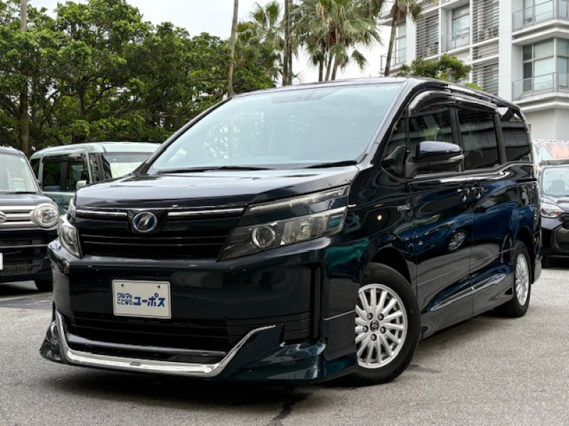 トヨタ ヴォクシー ハイブリッドX　OP5年保証対象車　両側パワースライドドア　モデリスタエアロ　純正フリップダウンモニター　ドラレコ