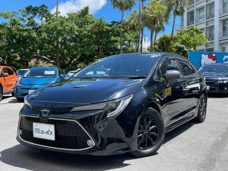 トヨタ カローラツーリング ハイブリッドダブルバイビー　OP10年保証対象車　純正9インチナビ　バックモニター　ETC　LEDヘッドライト