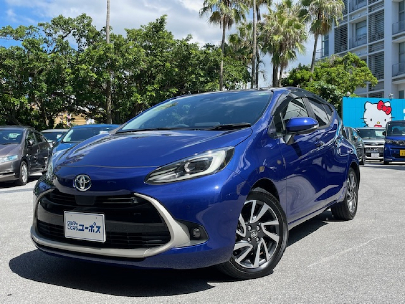 トヨタ アクア Z　OP10年保証対象車　純正ディスプレイオーディオ　トヨタセーフティーセンス　クリアランスソナー