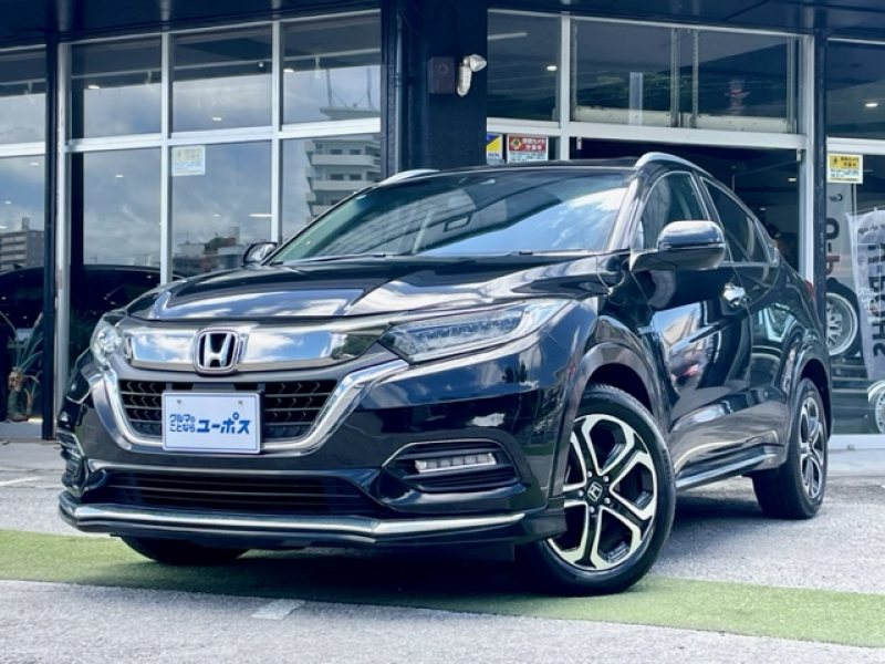 ホンダ ヴェゼル ハイブリッドZホンダセンシング　OP5年保証対象車　純正ナビ　ハーフレザーシート　電動パーキング　レーダークルコン　バックカメラ