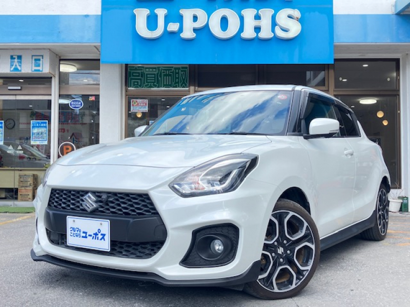 スズキ スイフトスポーツ ベースグレード　全方位モニター付カメラパッケージ装着車　OP10年保証対象車　前後ドライブレコーダー　ナビ（CD・DVD・TV・BT）　バックカメラ　ETC　アラウンドビューモニター