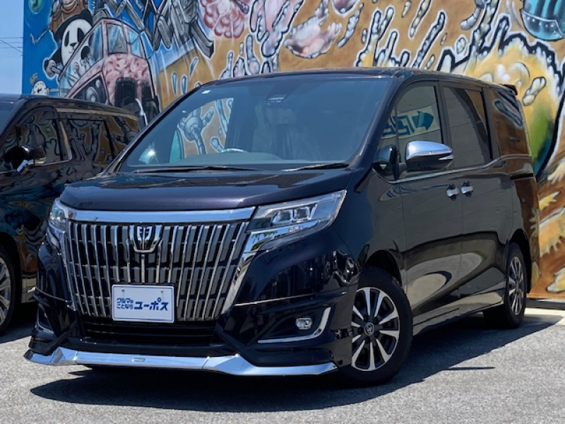 トヨタ エスクァイア Gi　OP5年保証対象車　後期モデル　モデリスタエアロ　純正10インチナビ　フリップダウンモニター　両側パワースライドドアトヨタセーフティーセンス　バックモニター　LEDヘッドライト　ETC